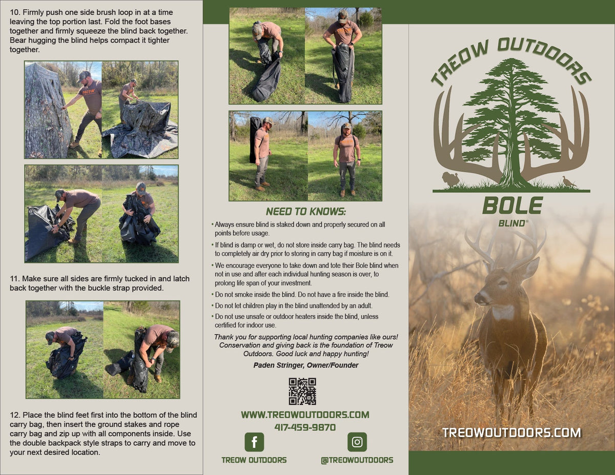 Bole Blind® by Treow Outdoors®