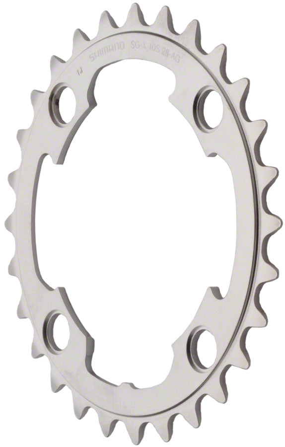 Shimano XTR FC-M985 Kettenblatt, 2x10-fach, 88mm Lochkreis, 28 Zähne