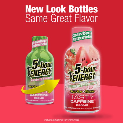 Strawberry Watermelon Flavor Extra Strength 5-hour ENERGY Shots