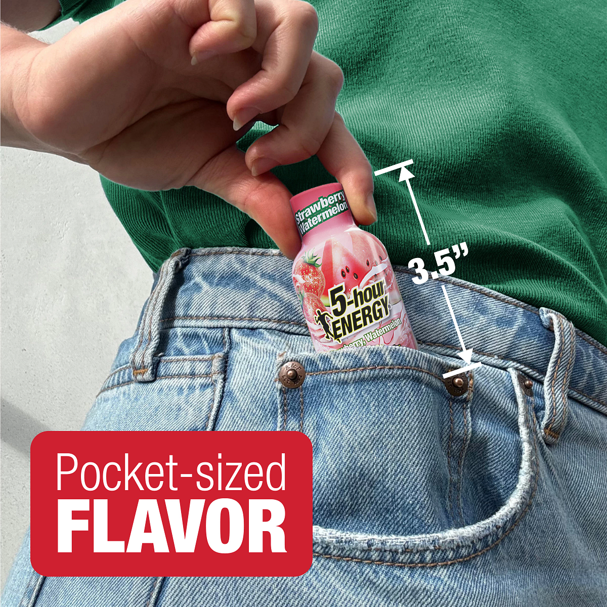 Strawberry Watermelon Flavor Extra Strength 5-hour ENERGY Shots