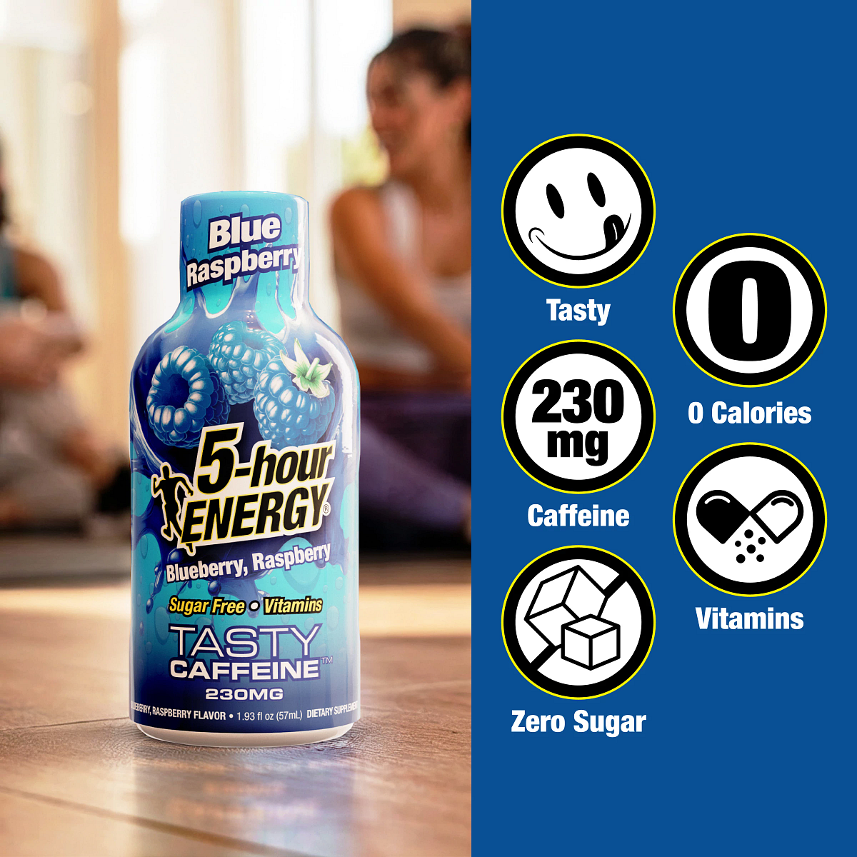 Blue Raspberry Flavor Extra Strength 5-hour ENERGY Shots