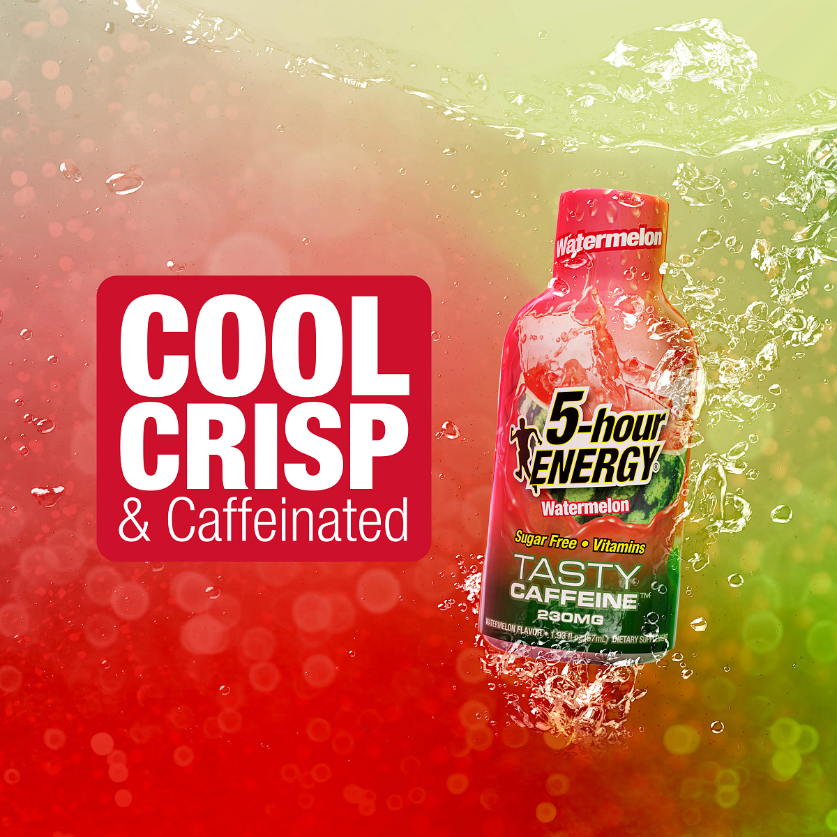 Watermelon Flavor Extra Strength 5-hour ENERGY Shots