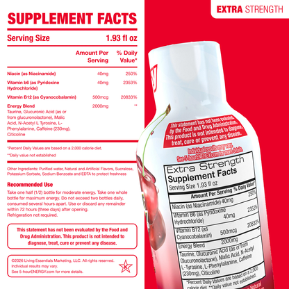 Cherry Flavor Extra Strength 5-hour ENERGY Shots