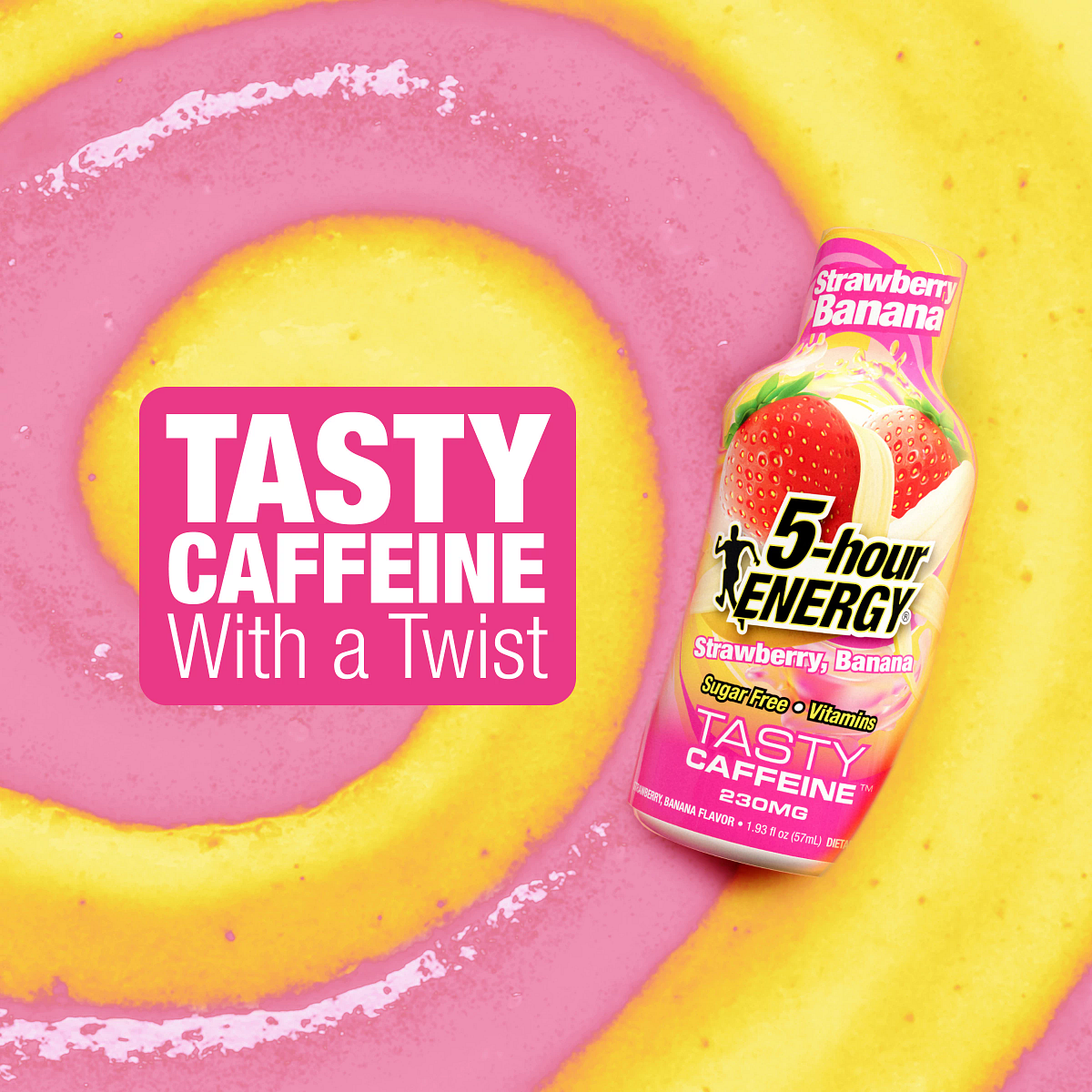 Strawberry Banana Flavor Extra Strength 5-hour ENERGY Shots