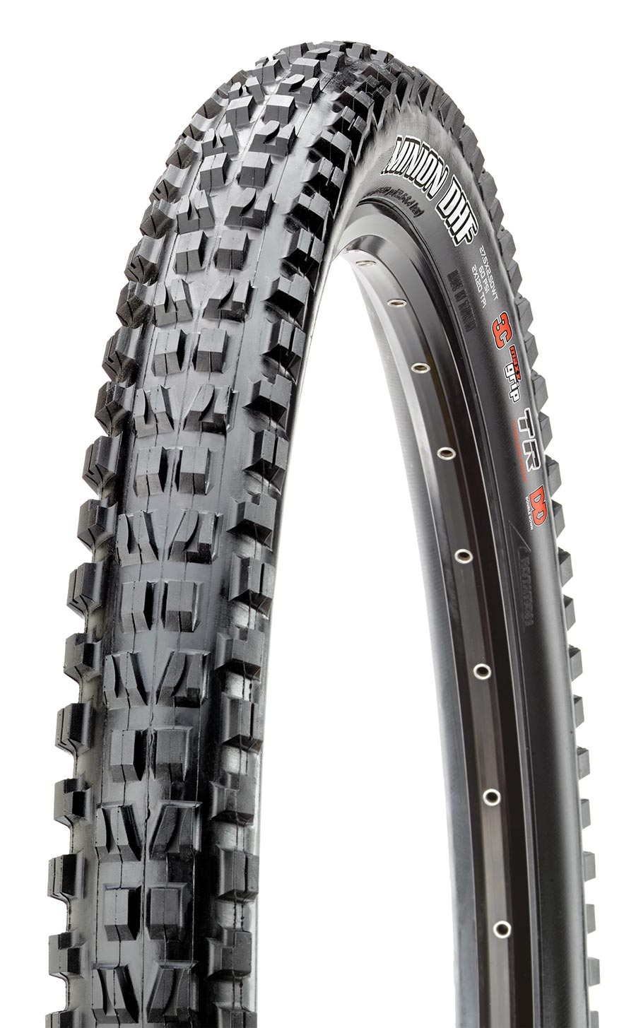 Maxxis Minion DHF Tire - 20 x 2.4 Clincher Folding Black Dual