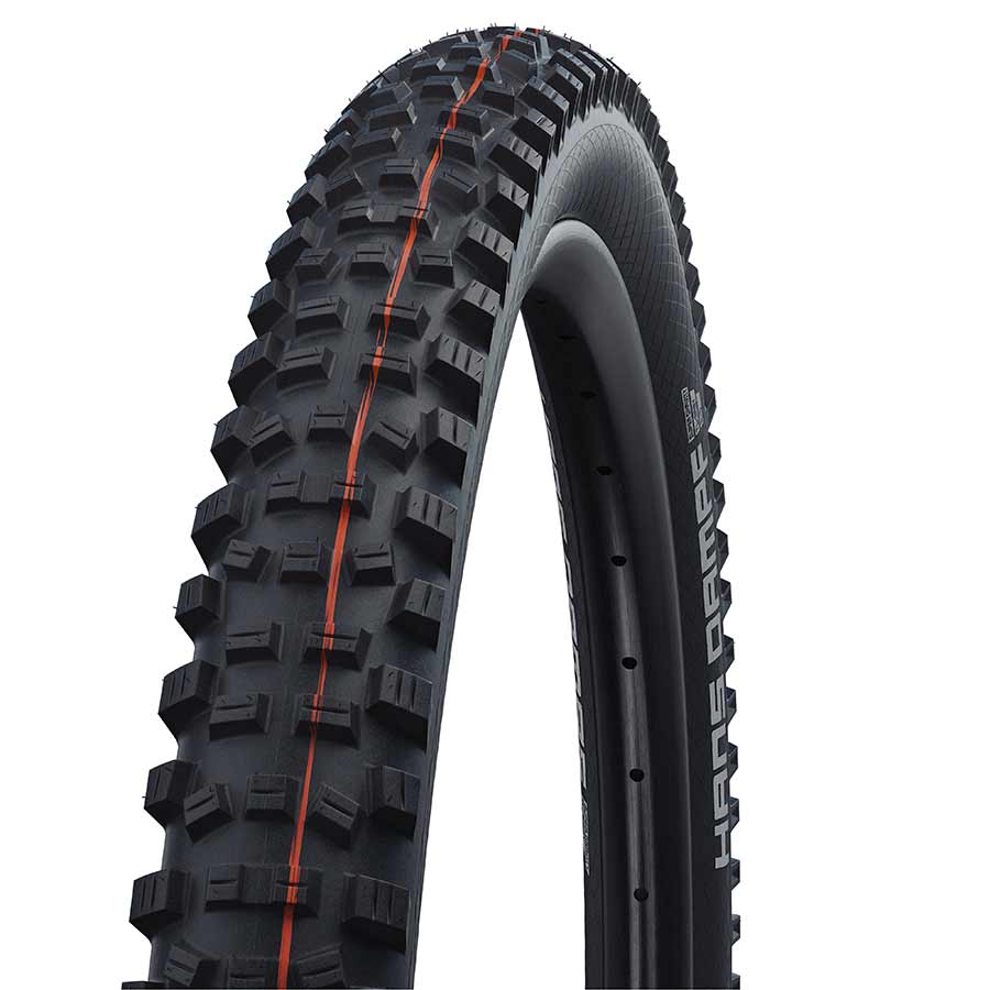 Schwalbe Hans Dampf II Addix Tire 27.5''x2.60 Folding Tubeless Ready Addix Soft Super Gravity TL Easy Black