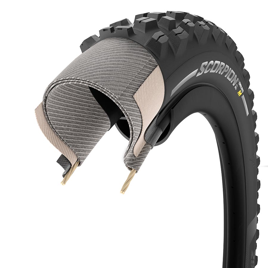 Pirelli Scorpion™ Enduro M Mountain Tire 29"x2.60 Folding Tubeless Ready SmartGRIP Gravity ProWALL 60TPI Black