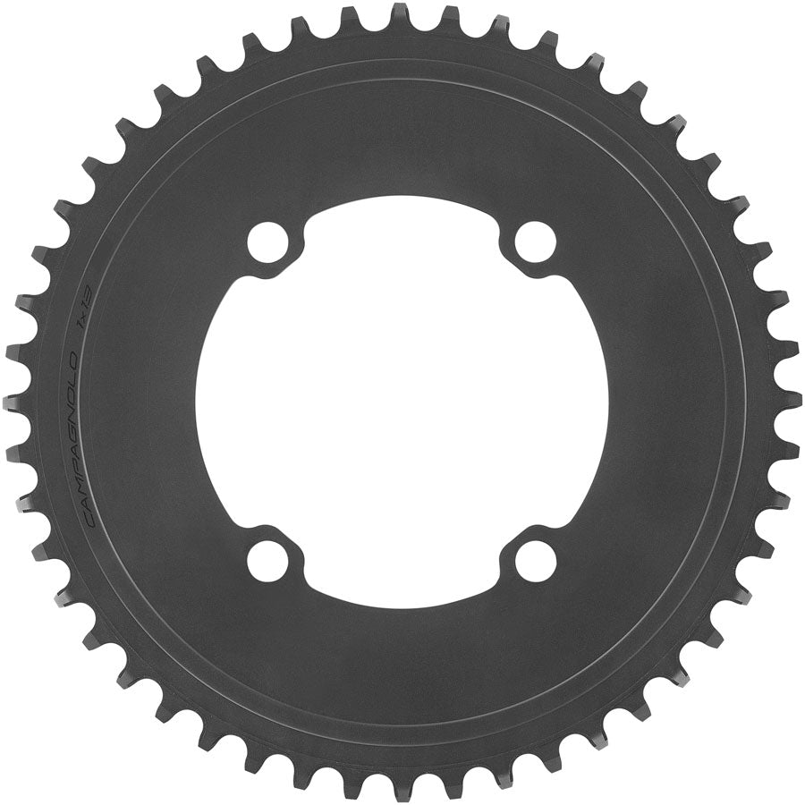 Campagnolo Super Record 13 Aero Chainring Power Meter Crank - 52t 4-Bolt 104 BCD Aluminum BLK