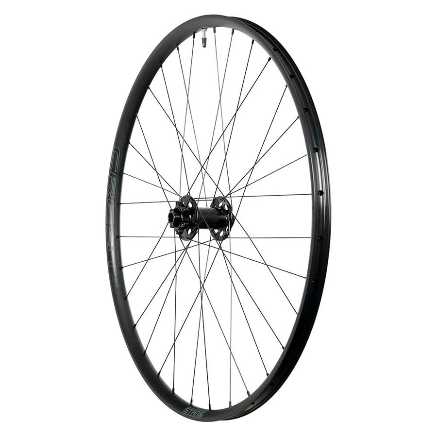 Stan's Crest MK4 Front Wheel - 29 15 x 110mm 6-Bolt Black