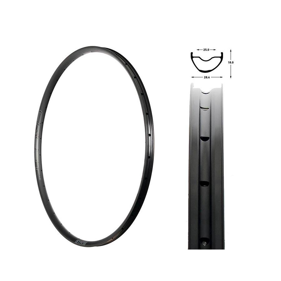 Stan's Crest MK4 Rim - 29 Disc Black 28H