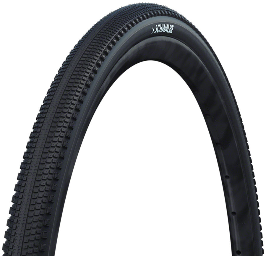 Schwalbe G-One Comp Tire - 700 x 50 Clincher Wire BLK Active Line K-Guard Green