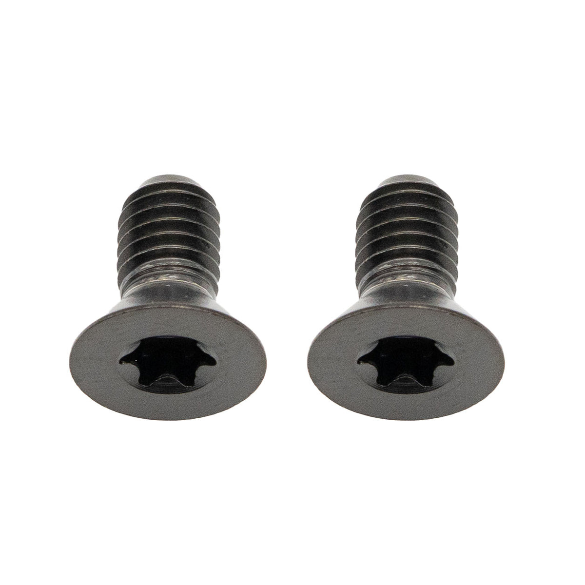 Better Bolts Titanium Flat Mount Bolt Kit 10mm Black 2/Count