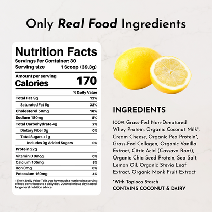 Lemon Swish Protein Powder