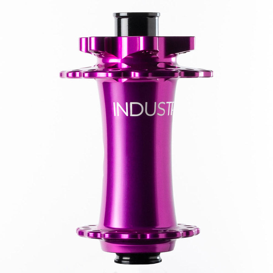 Industry Nine Hydra 2 Classic Front Hub - 15 x 110mm 6-Bolt Purple 28H