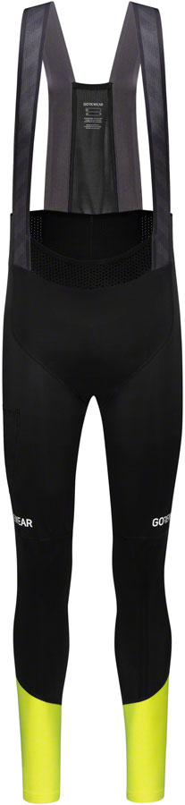 Gorewear Spinshift Thermo Bibs + - Black/Yellow Men's Large/X-Large