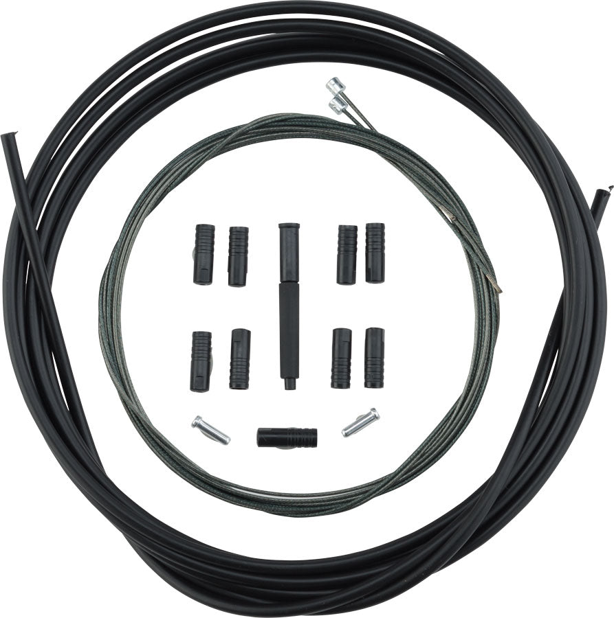 Shimano MTB OPTISLICK Shift Cable and Housing Set - Black
