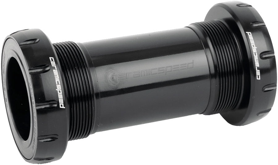 CeramicSpeed BB ALPHA Bottom Bracket - English/BSA 68mm For SRAM DUB Spindle Road BLK