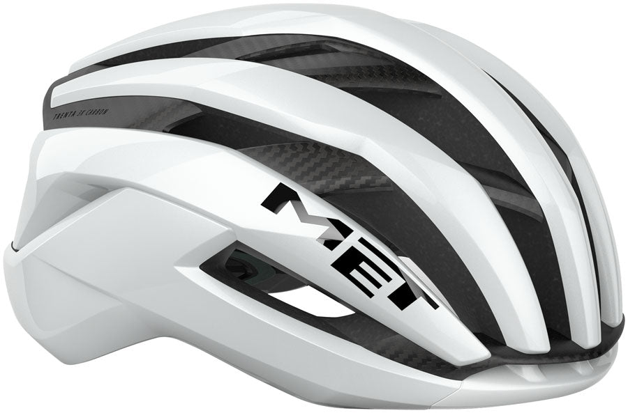 MET Trenta 3K Carbon Helmet - White Gloss Small