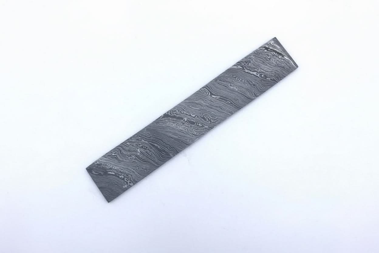 10” Damascus Steel Blank Billet- Blade For Knife Making DE-0054