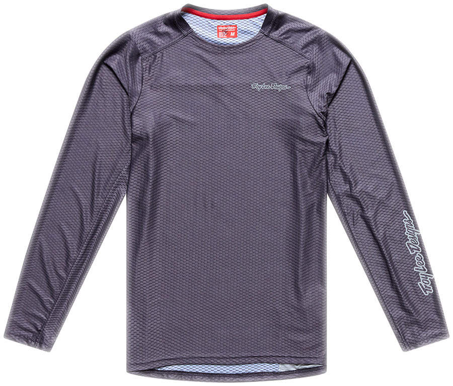 Troy Lee Designs Skyline Pro Air Long Sleeve Jersey – Mono Carbon Medium