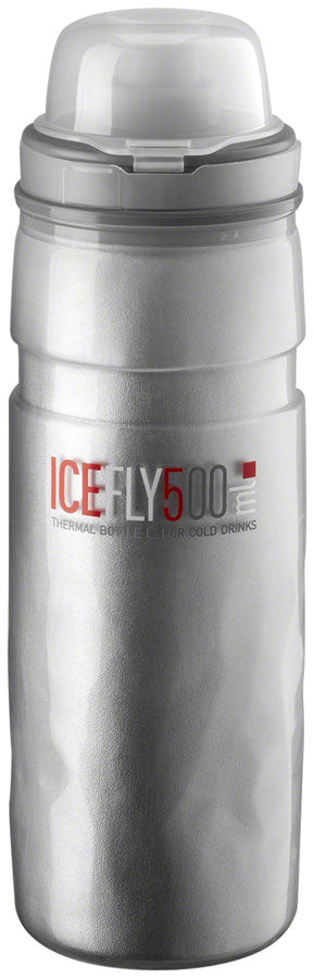 Elite Ice Fly Insulated Water Bottle - 500ml Clear