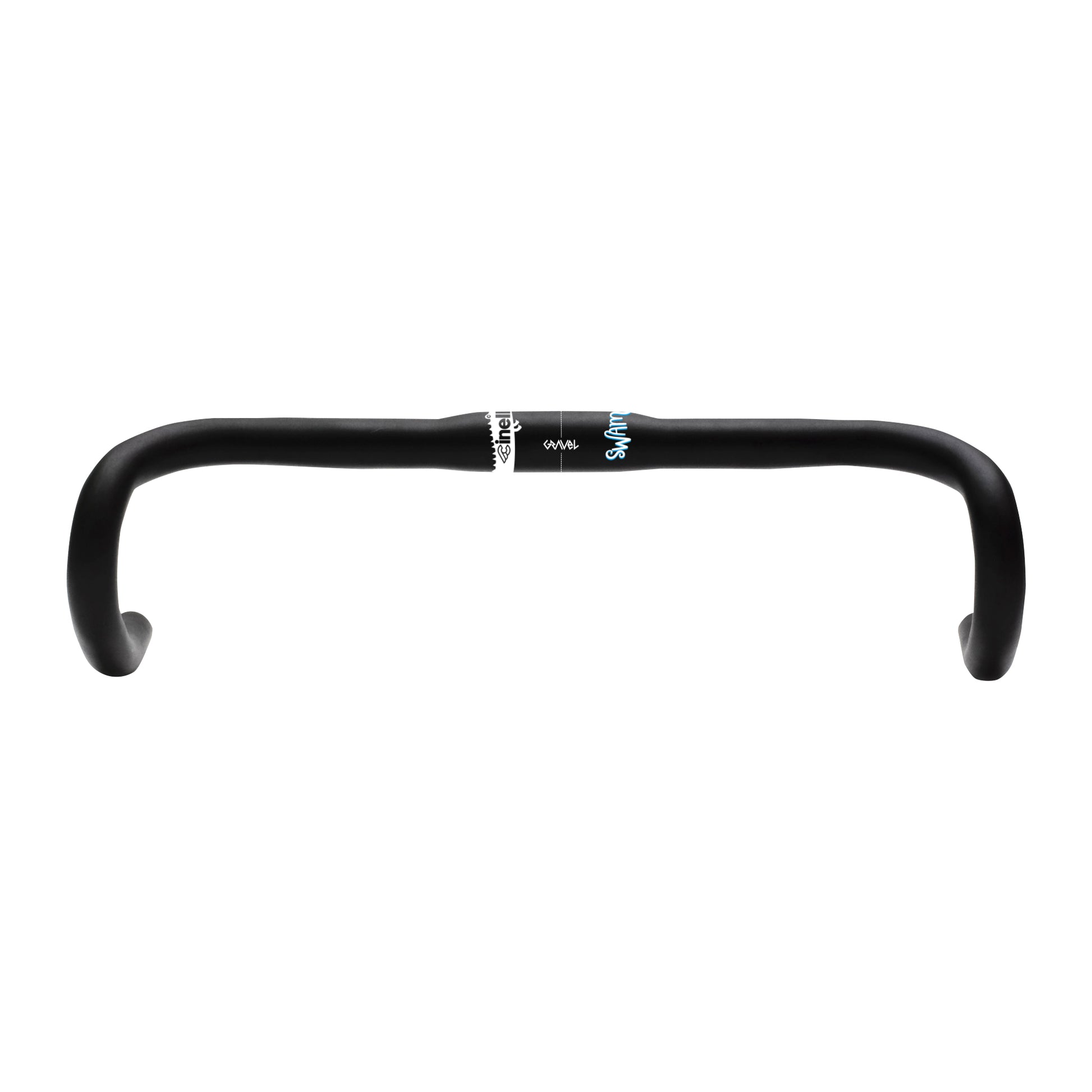Cinelli Swamp Alloy Gravel Bar (31.8) Black - 42cm 