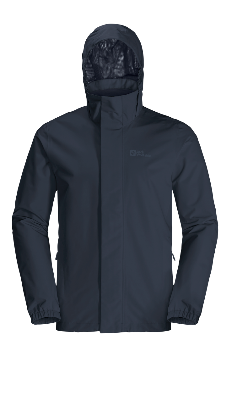 Jack wolfskin rain jacket mens shop