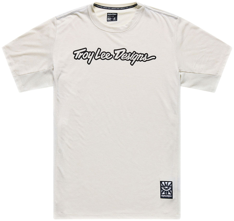 Troy Lee Designs Skyline Ride Short Sleeve Tee – Signature Pumice Small