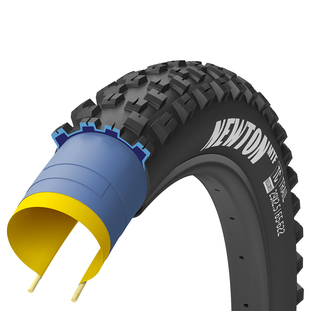 Goodyear Newton MTF Trail Tubeless Tire 29x2.5" Black 