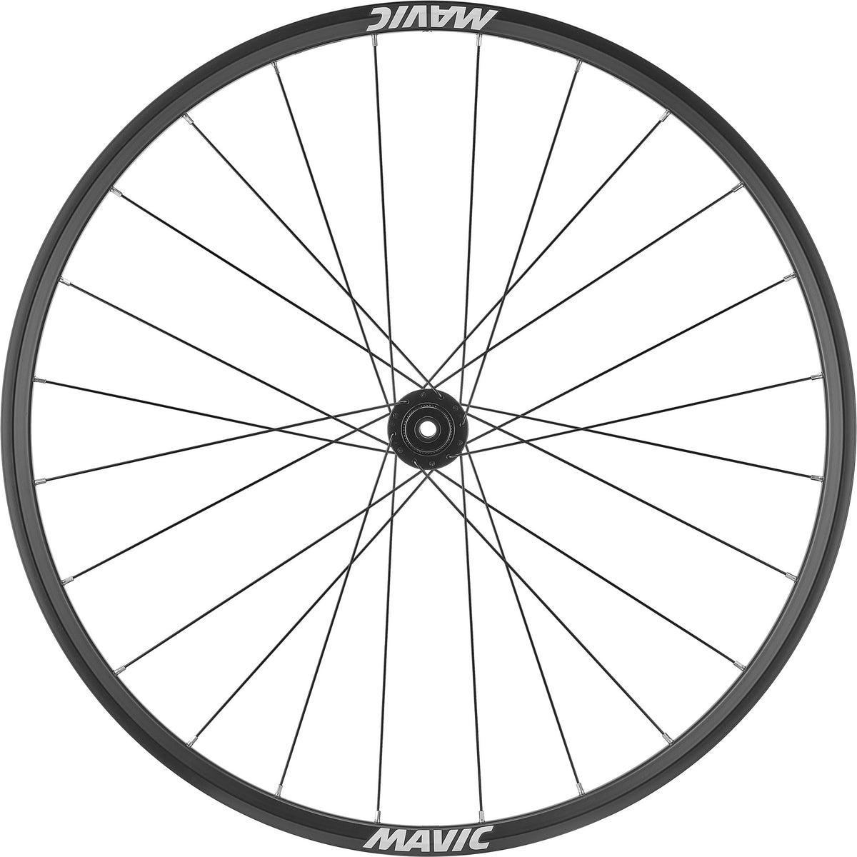 Mavic Access RG22 Disc 700c Front Wheel 12x100 Black