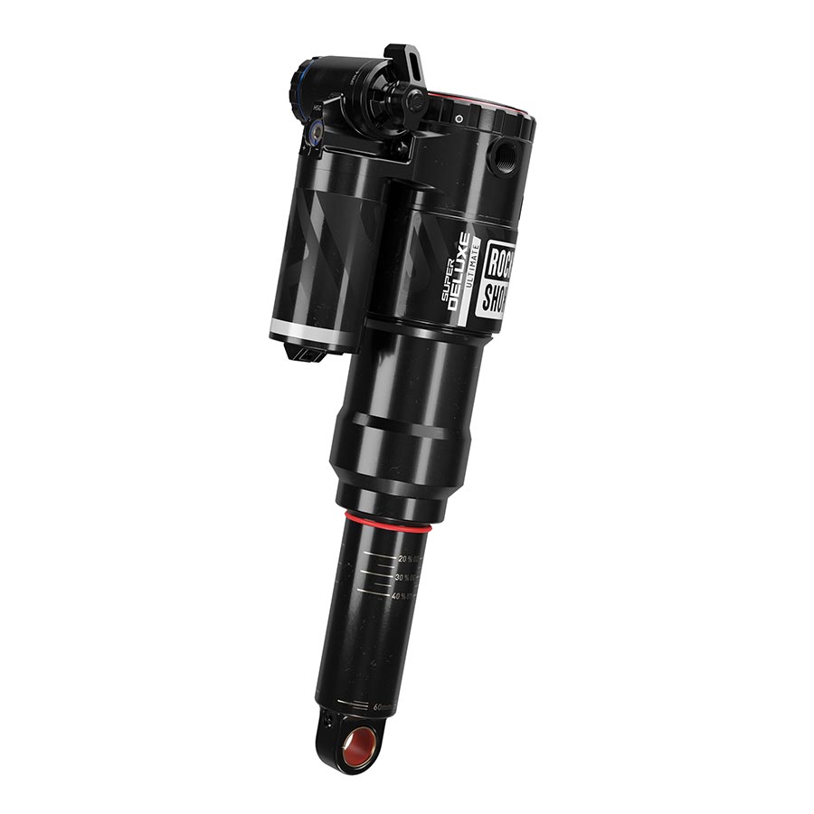 RockShox Super Deluxe Ultimate C2 Rear shock 185x55 Shaft Eyelet: Trunnion Body Eyelet: Standard 0Neg/0Pos Tokens Reb55/Comp37 Lockout 4