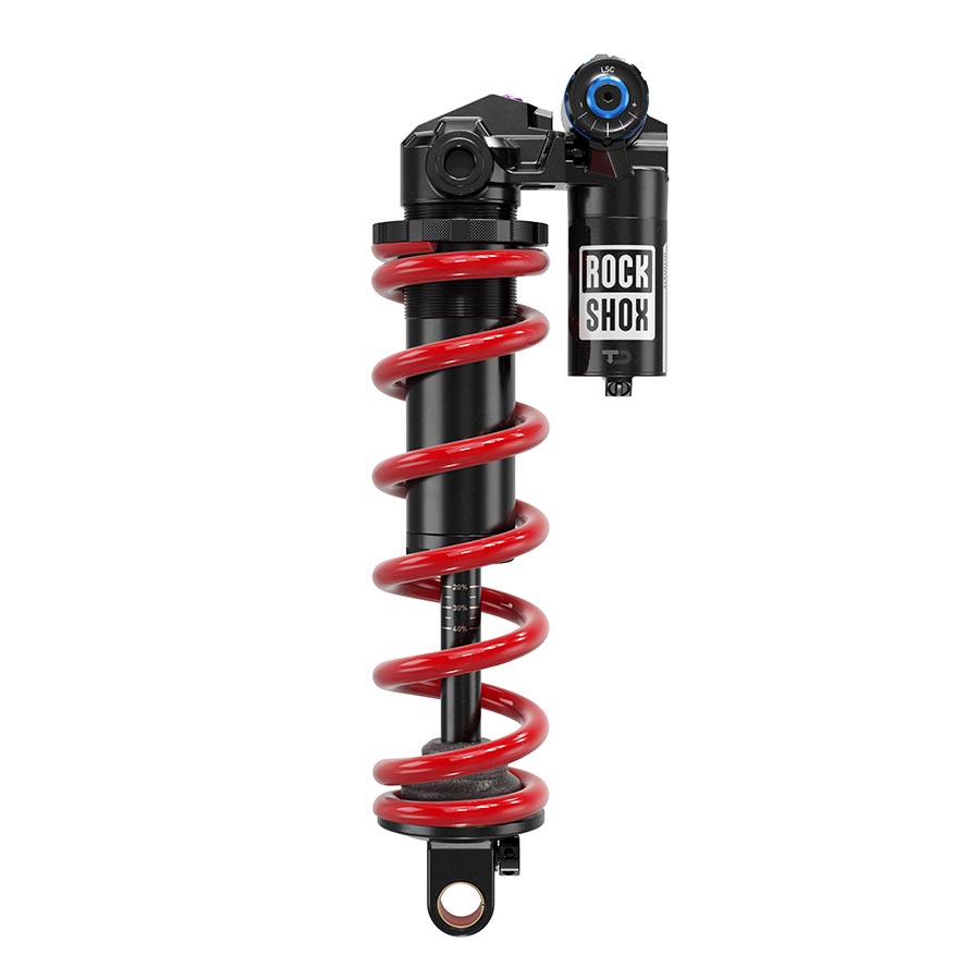 RockShox Vivid Coil Ultimate RC2T Rear Shock - 205 x 62.5 mm Reb 55 / Comp 30 L/O2 Standard Trunnion C1