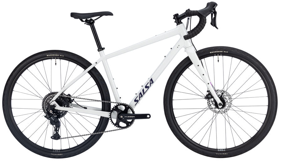 Salsa Journeyer Drop Bar ESSA 8 Bike - 700c Aluminum Vapor Gray 51cm