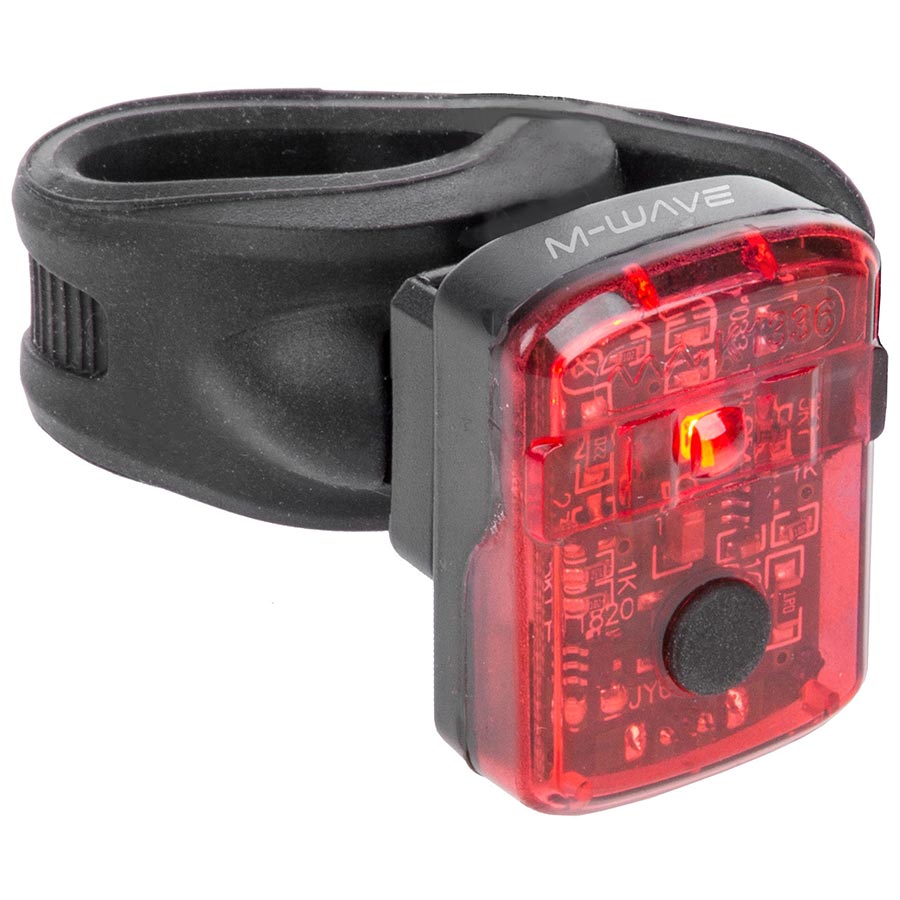 M-Wave Helios K 1.1 USB SL Light Rear Black