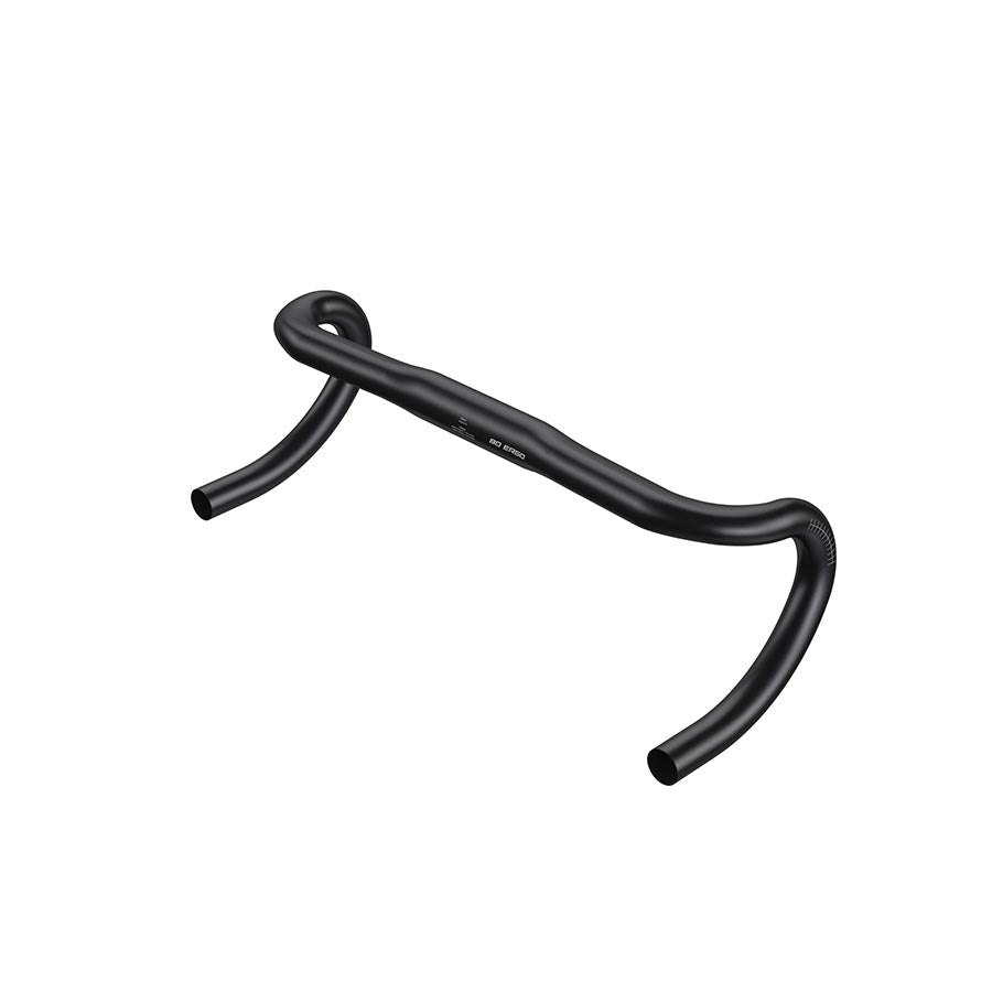 Zipp Service Course 80 Ergo Drop Handlebar - Aluminum 31.8mm 38cm Bead Blast BLK A2
