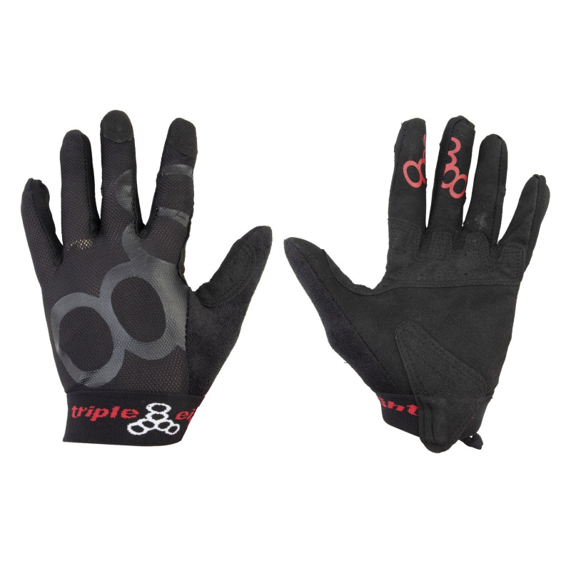 Triple eight Exoskin Gloves  SM Unisex Black