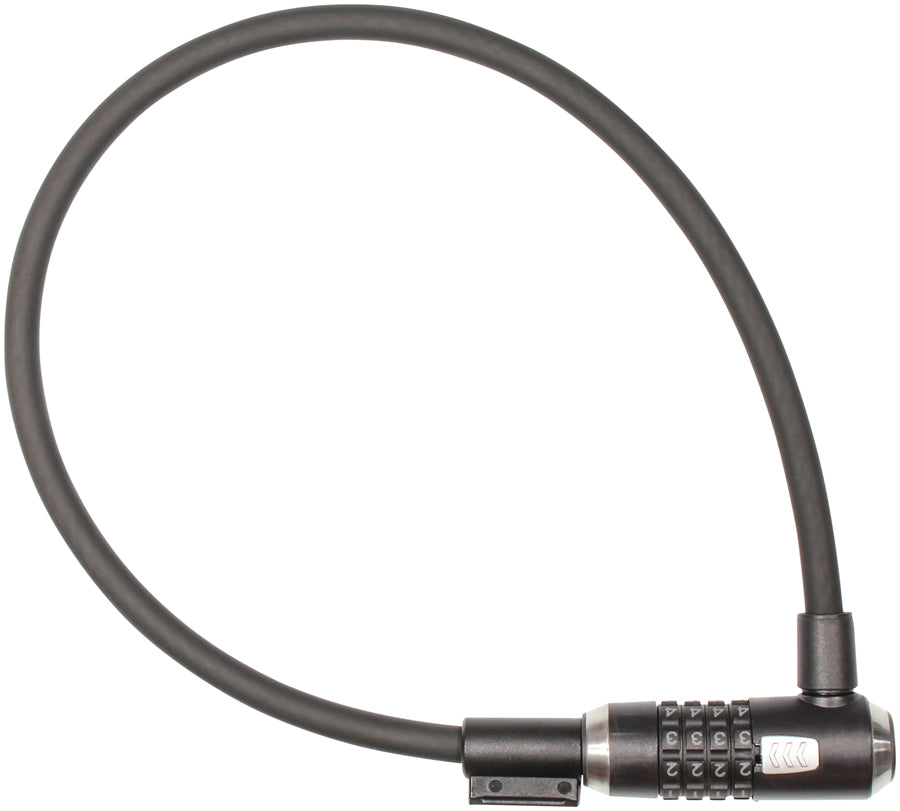 Kryptonite KryptoFlex 1265 Cable Lock -  4-Digit Combo 65cm x 12mm Black