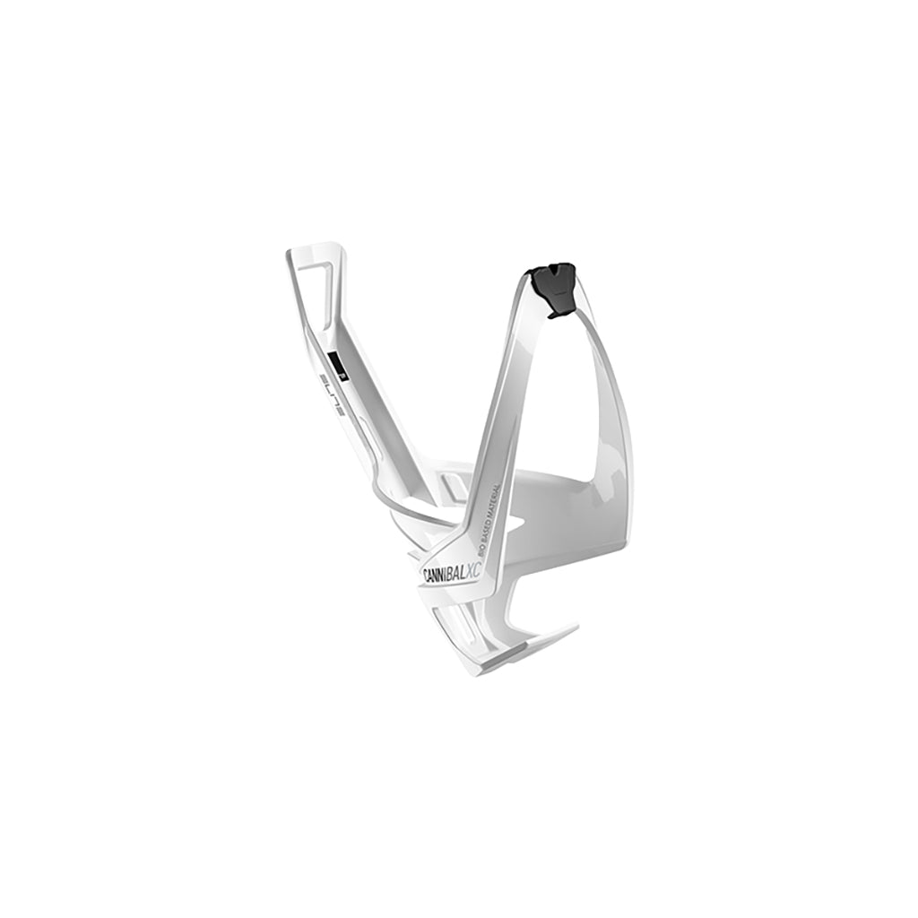 Elite Cannibal XC Bio Bottle Cage White/Black