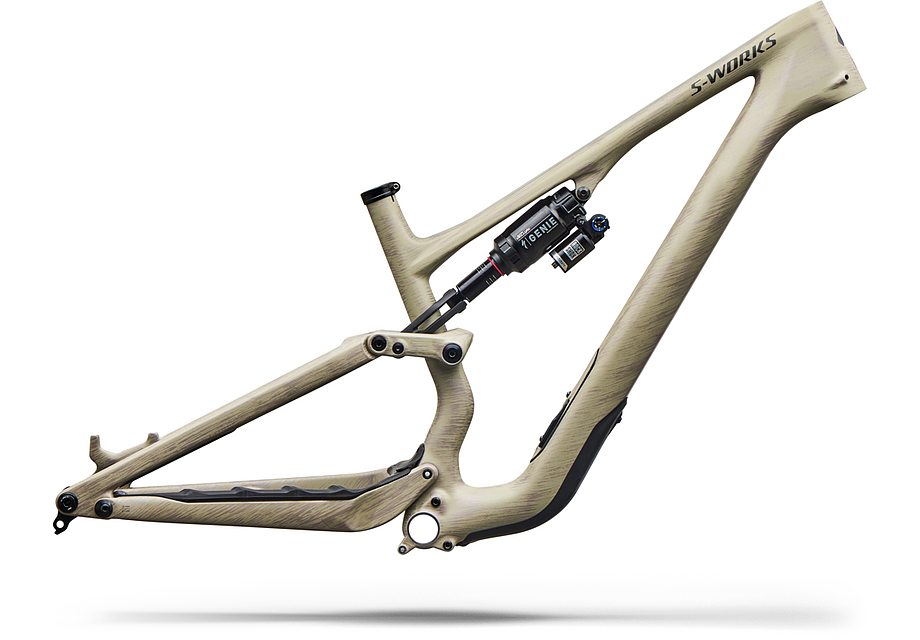Specialized Stumpjumper 15 S-Works Frm Frame Satin Sandstone / Smoke Liquid Metal S1