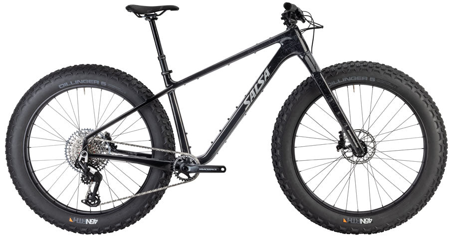 Salsa Beargrease C Eagle 90 Transmission - 27.5" Carbon Onyx Black X-Large
