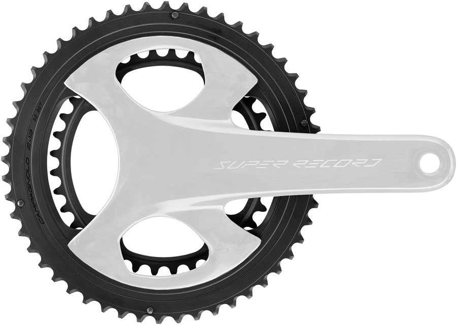 Campagnolo Super Record 13 2x Chainring Set - 52/36t 121/88 BCD For 13-Speed Aluminum BLK