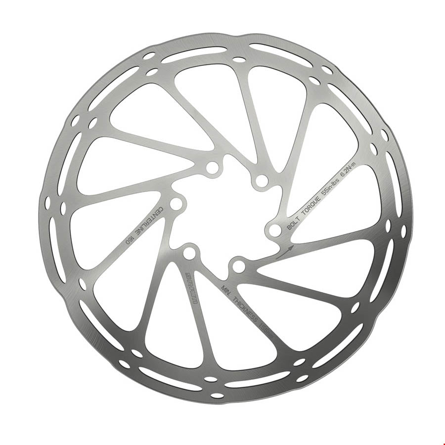 SRAM CenterLine 6-Bolt Rotor Rounded 220mm