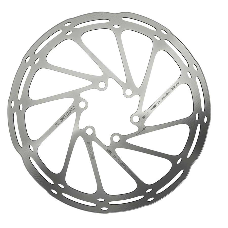 SRAM CenterLine Disc Brake Rotor - 160mm 6-Bolt 1.85mm