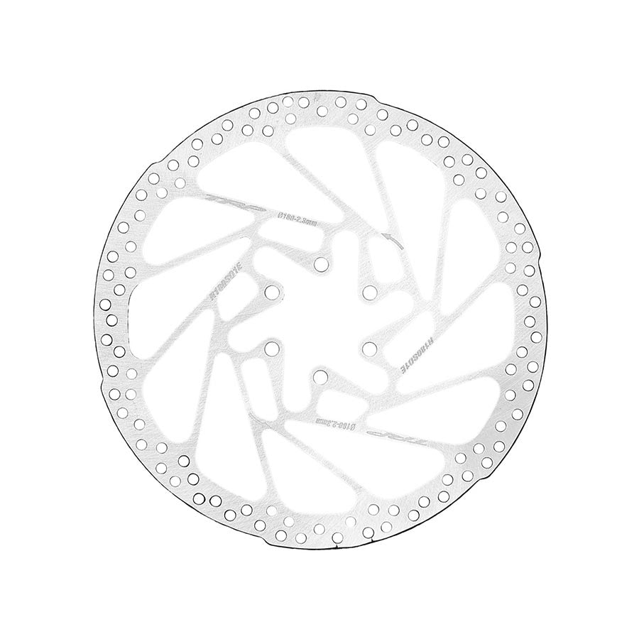 TRP RS01E Disc Brake Rotor - 180mm 6-Bolt 2.3mm Rust Blocker Treatment Silver