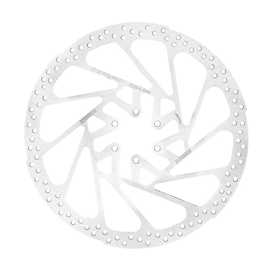 TRP RS01E Disc Brake Rotor - 203mm 6-Bolt 2.3mm Rust Blocker Treatment Silver