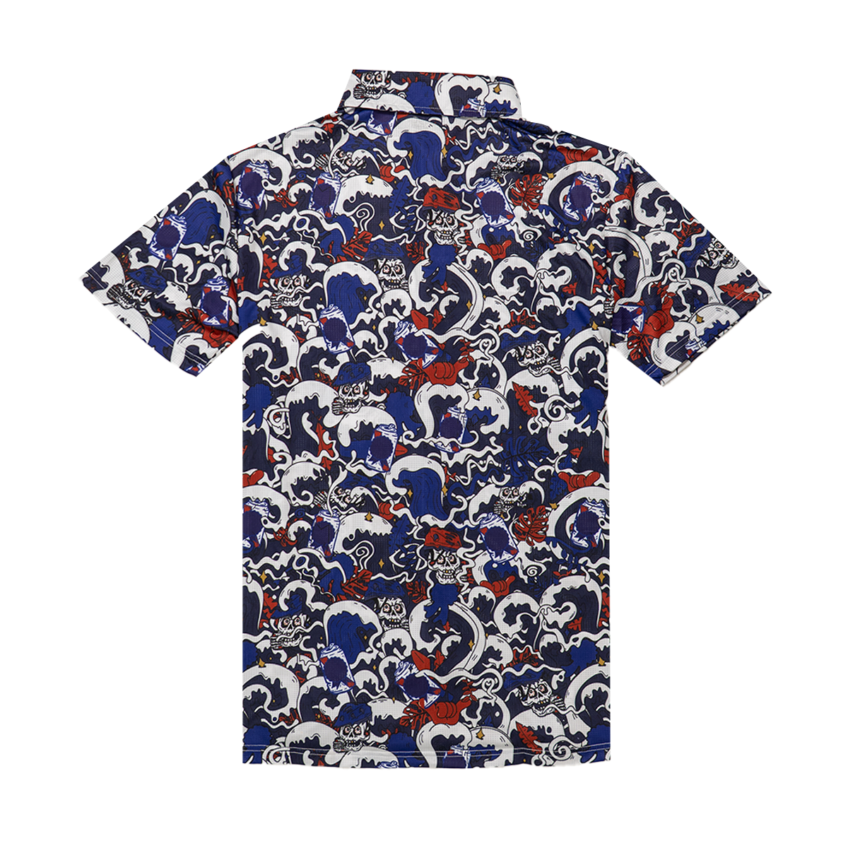FlexGRID Button Up - Pabst Blue Wave