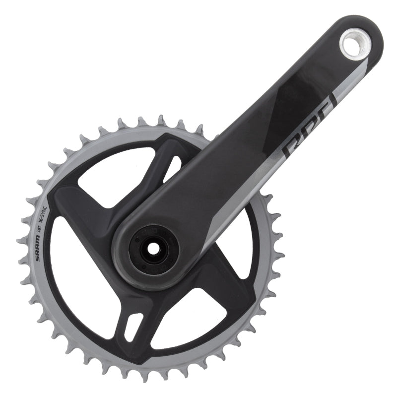 SRAM Red 1 AXS DM Crankset Speed: 12 Spindle: 28.99mm BCD: Direct Mount 40 DUB 175mm Black Road