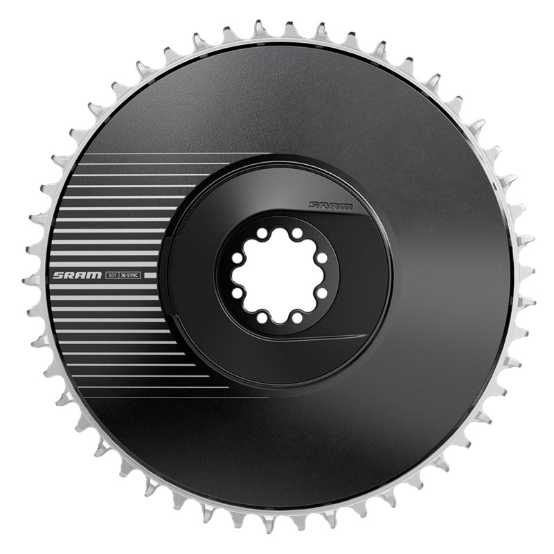 SRAM Rival X-Sync Direct Mount Road Chainring - 38t 12-Speed 8-Bolt Direct Mount 6.5mm Offset BLK E1