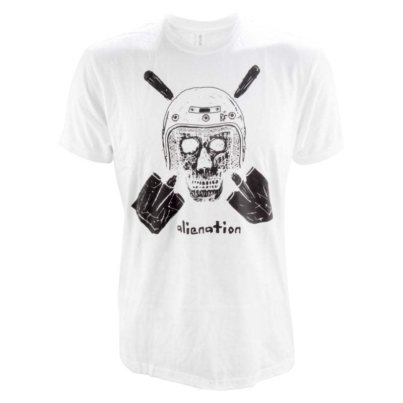 Alienation Undead Trailboss  XL Unisex White 100% Cotton Undead Trail Boss