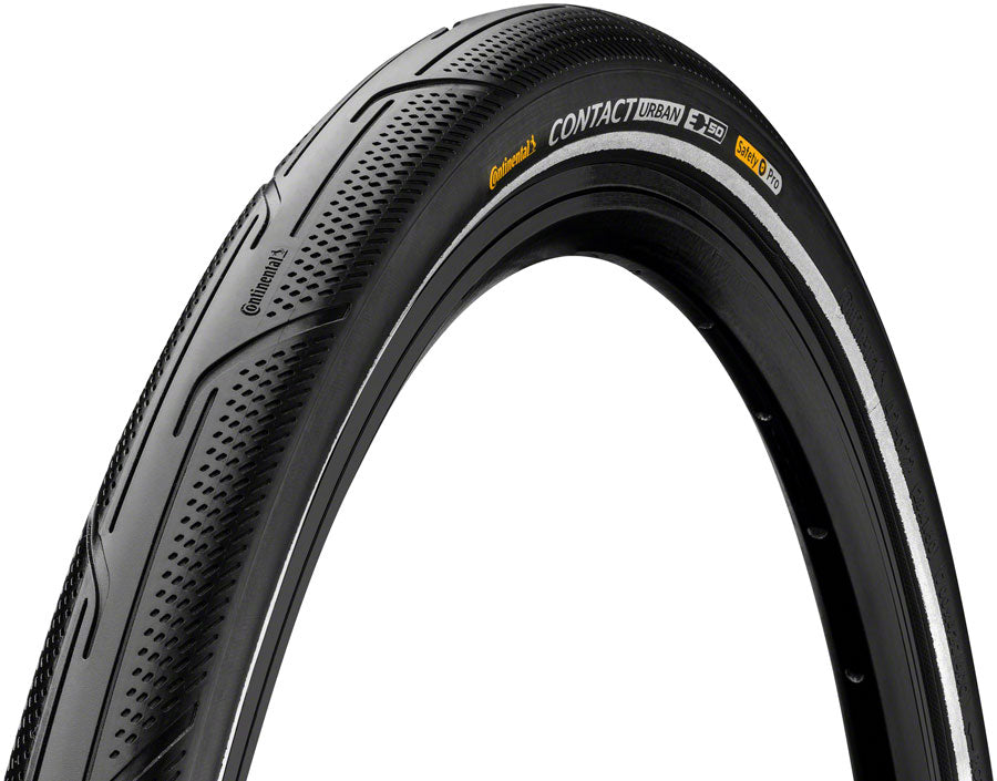 Continental Contact Urban Tire - 700 x 35 Clincher Wire BLK/Reflex PureGrip SafetyPro E50